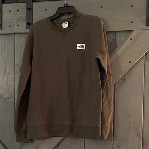 The North Face Men's Dark  Crewneck Sweater - army green